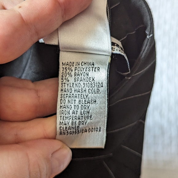 Women's Nygard Pinstripe Pants Sz 8 Petite - Picture 4 of 6